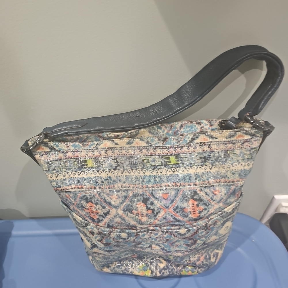 Aimee Kestenberg Multicolor Patchwork Shoulder Bag - image 3